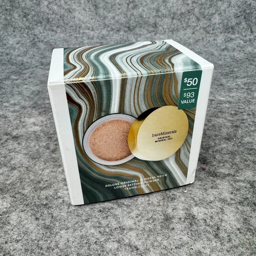 bareMinerals Deluxe Original Mineral Veil Loose Setting Powder Medium Coverage